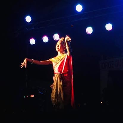 Traditional Thai dance performance