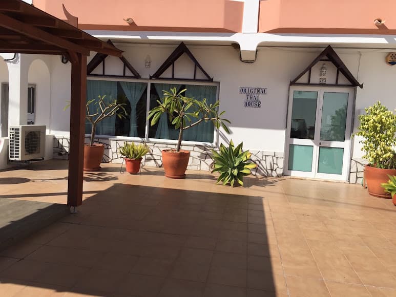 The Porches studio courtyard entrance